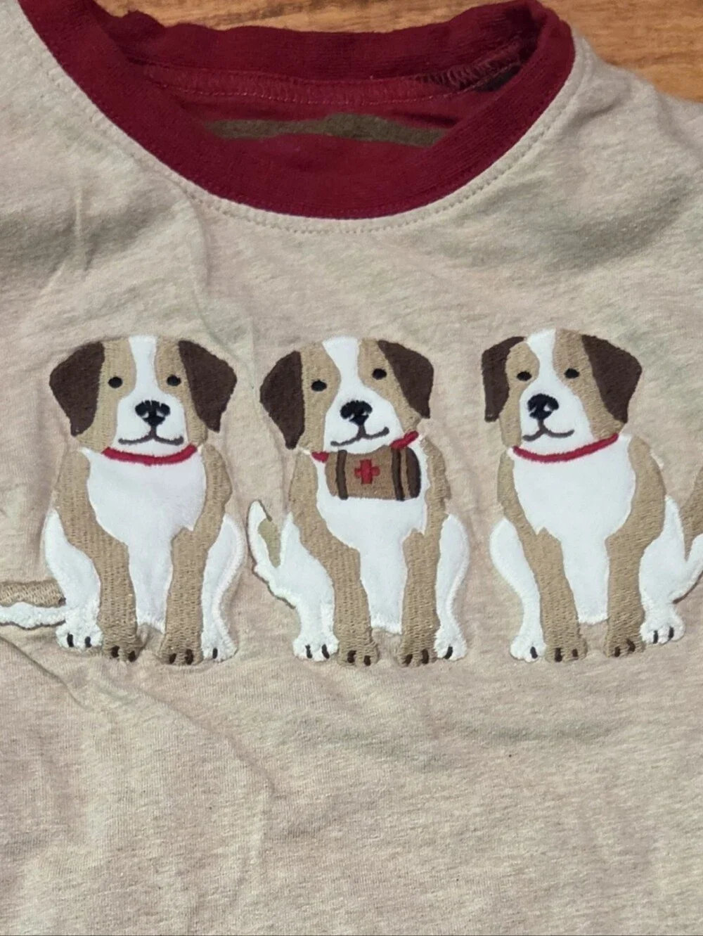 Gymboree EUC 2T Reversible Striped Top and Beige Dog Corduroy Pants